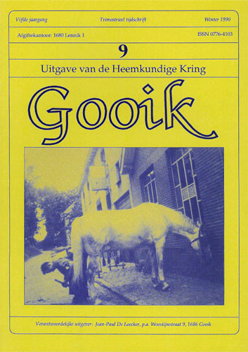 Kaft van Gooik 009