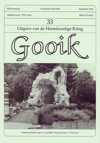 Kaft van Gooik 033