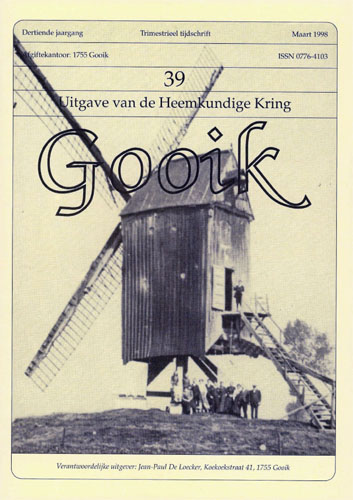 Kaft van Gooik 039
