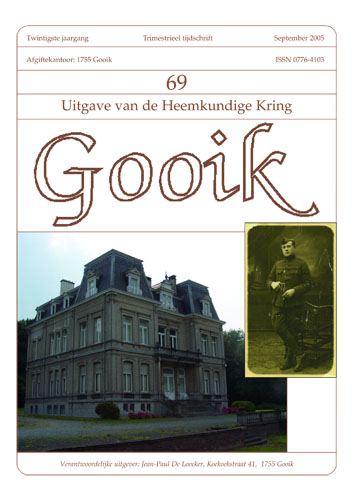 Kaft van Gooik 069