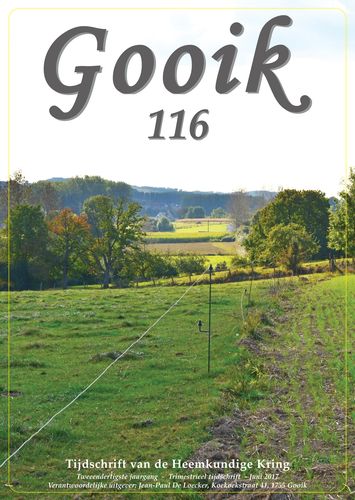 Kaft van Gooik 116