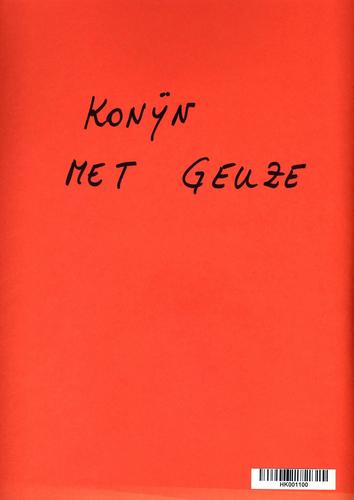Kaft van Konijn met geuze
