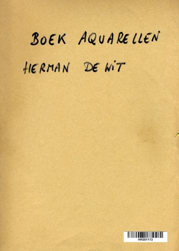 Kaft van Boek aquarellen