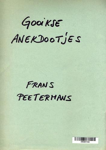 Kaft van Gooikse anekdootjes