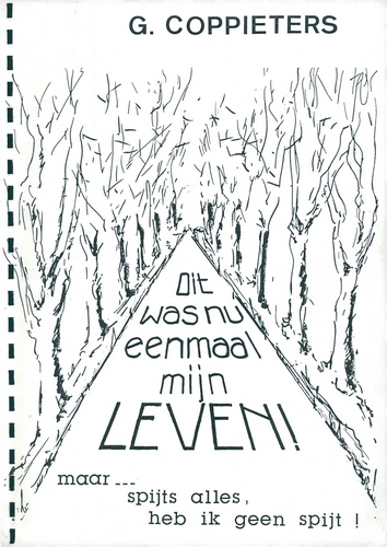 Kaft van Dit was nu eenmaal mijn leven