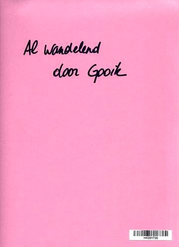 Kaft van Al wandelend door Gooik