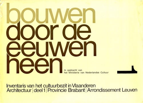 Kaft van Bouwen door de eeuwen heen