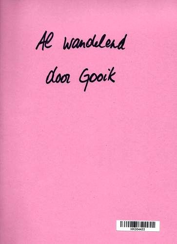 Kaft van Al wandelend door Gooik