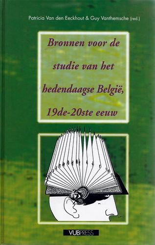 Kaft van Bronnen voor de studie van het hedendaagse Belgi