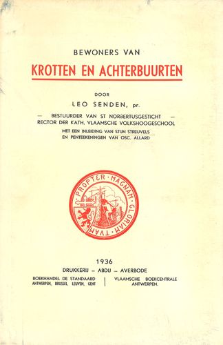 Kaft van Bewoners van Krotten en Achterbuurten