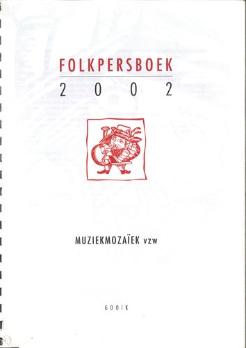 Kaft van Folkpersboek 2002